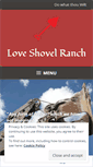 Mobile Screenshot of loveshovelranch.com